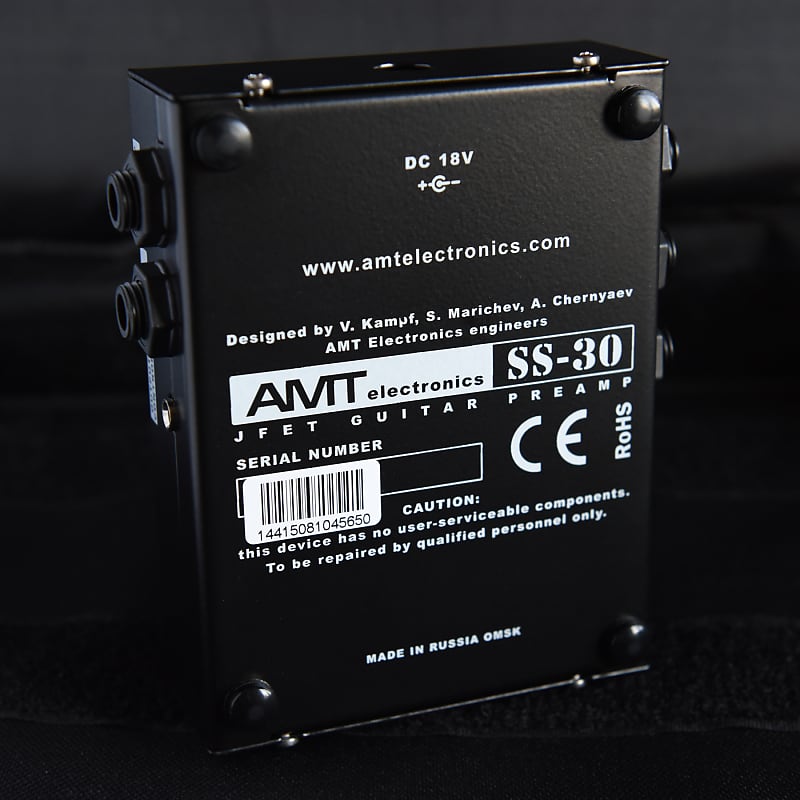 【レアペダル】AMT ELECTRONICS SS-30 BULAVA AMT BULAVA SS-30 — Studio Series 3-channel JFET Guitar