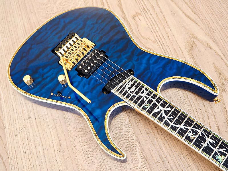 2009 ESP Edwards E-CY-165CTM Electric Guitar Quilted Maple