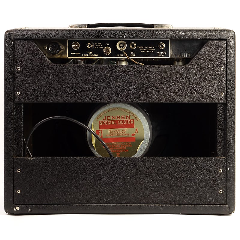 Fender Black Panel Princeton 12-Watt 1x10" Guitar Combo 1964 - 1967 image 2