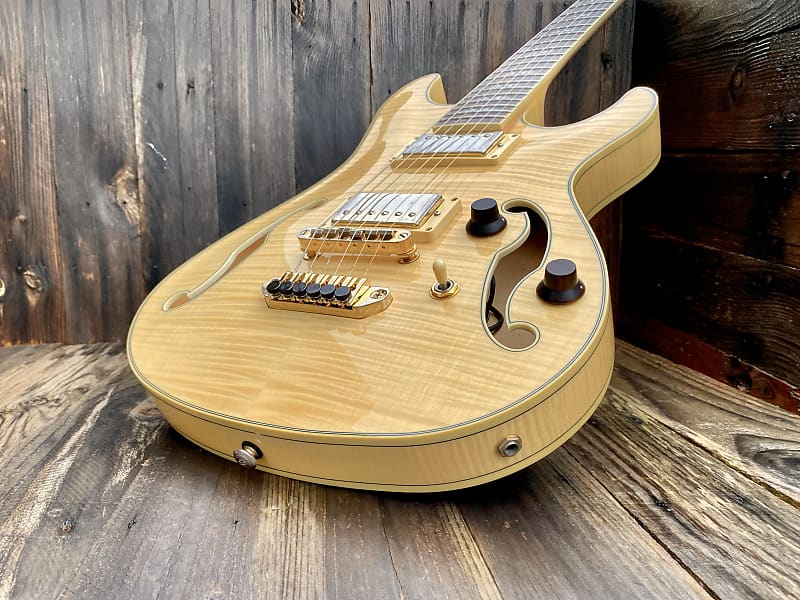 Ultra Rare 2006 Ibanez Awd-102-nt Artcore Custom Natural