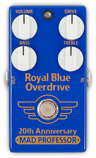 Mad Professor Royal Blue Overdrive 20th Anniversary | Reverb Austria