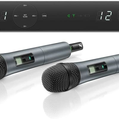 Sennheiser Pro Audio XSW 1-825 DUAL-A Channel Wireless Microphone System for sale