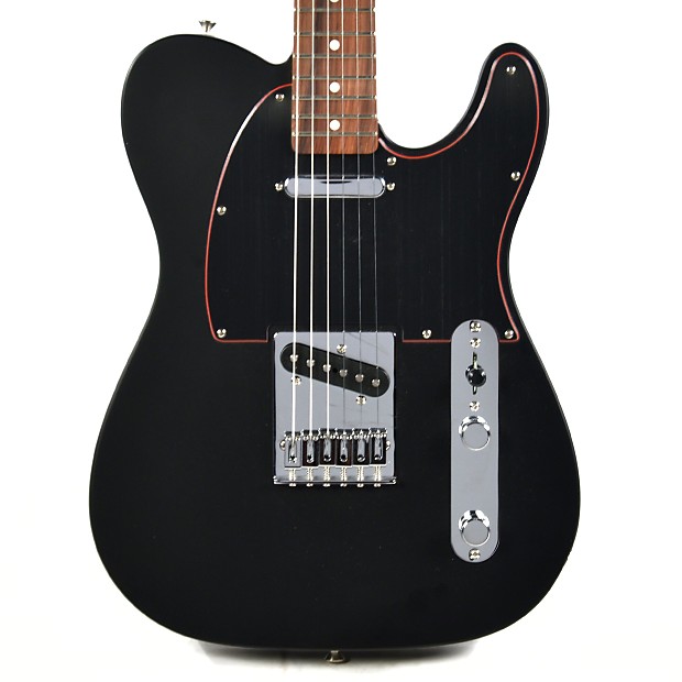Fender Special Edition Noir Telecaster with Pau Ferro Fretboard Satin Black with Matching Headstock 2017 image 1
