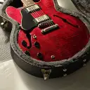 2003 Gibson USA ES 335 Dot Left Handed in Flamed Cherry Red