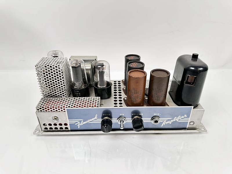Vintage Filmosound Bell &amp; Howell 185 Tube Amplifier  			