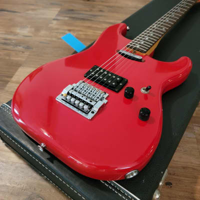 1985 St. Blues Eliminator II Electric Guitar All Original Red USA Saint Blues Strings & Things W/HSC image 4