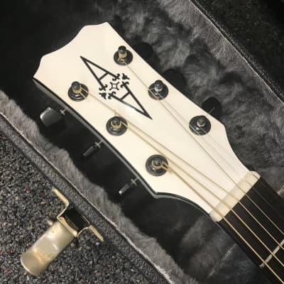 ALVAREZ ARTIST 5088CWH fusion deluxe model acoustic electric guitar fishman equipped 1994-1998 excellent condition with hard case. image 7