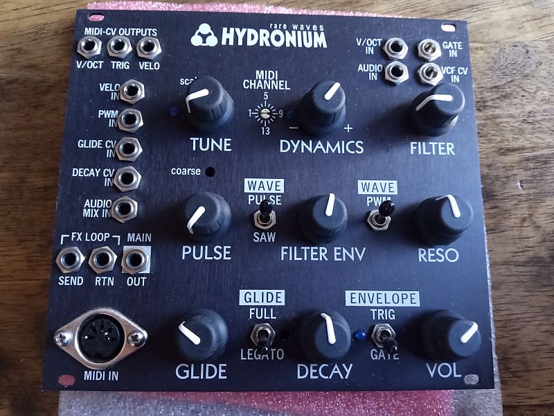 Rare Waves Hydronium Eurorack 2020 - Black | Reverb