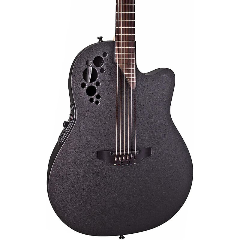 Ovation Elite 1778 TX Acoustic-Electric Guitar Black | Reverb