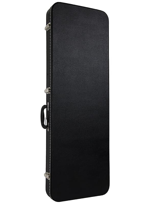 Gearlux Rectangular Electric Guitar Hard Case - Black image 1