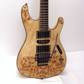 Ibanez S Series S770PB Electric Guitar - Poplar Burl Natural