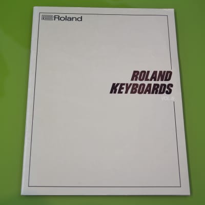 Roland Synthesizer Catalogue 1986  - Keyboards Vol 8 image 1