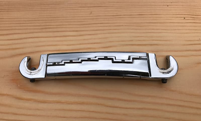 Gibson TPBR 8513 wraparound tailpiece 1962 Chrome | Reverb UK