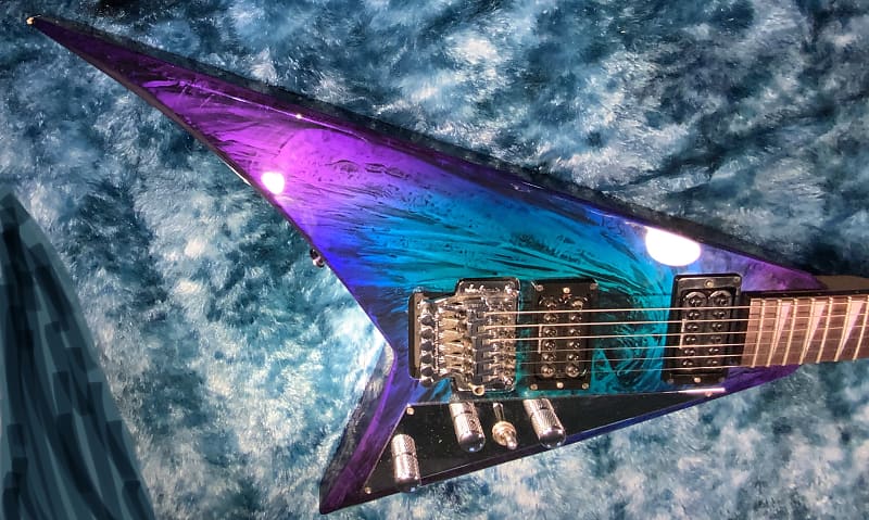 1996 Jackson Randy Rhodes RR-3 in Eerie Dess Finish! Excellent Condition! image 1