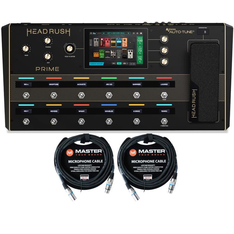 Headrush Prime Guitar Multi-effect/Amp Modeler/Vocal Processor 