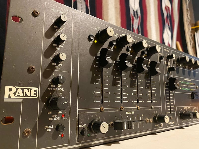 Rane MP24 DJ Mixer (Remote AC Power) 1996 *RARE* Reverb