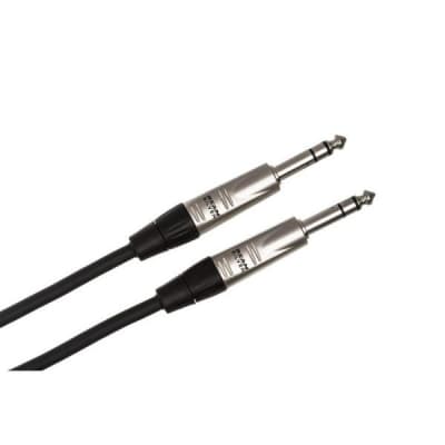 Hosa HSS-001.5 Pro Balanced 1/4 in. to 1/4 in. Interconnect Cable - 1.5 ft. image 3