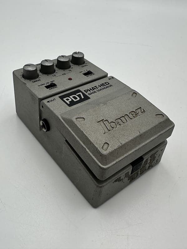 WINTER WONDERSALE// Ibanez PD7 Phat-Hed Bass Overdrive 2000s - Grey image 1