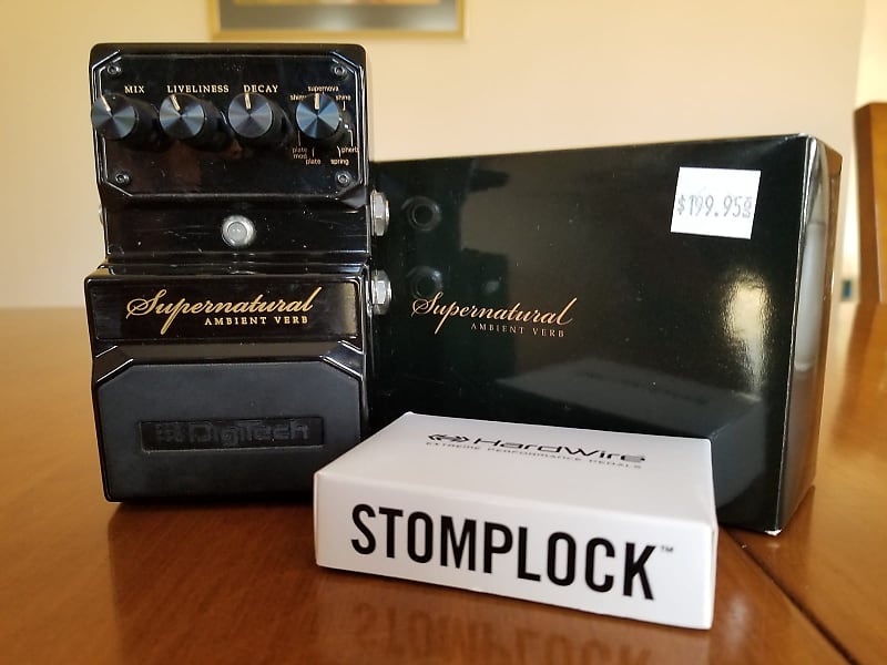 DigiTech Hardwire Supernatural Stereo Ambient Reverb | Reverb