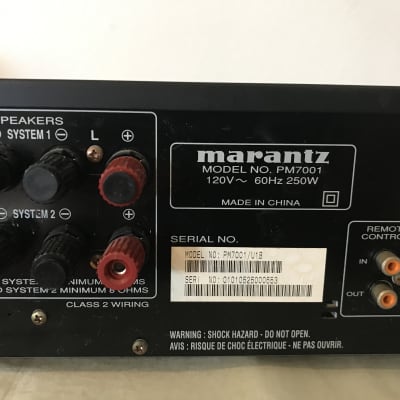 Marantz PM7001 Stereo integrated amplifier, Excellent