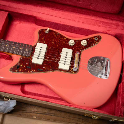 Fender Custom Shop '62 Jazzmaster Journeyman Relic, RW - Super Faded Aged Fiesta Red image 10