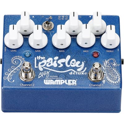 Wampler Paisley Deluxe Overdrive Effects Pedal for sale