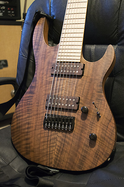 Carvin DC800 8 String Guitar Walnut Mods
