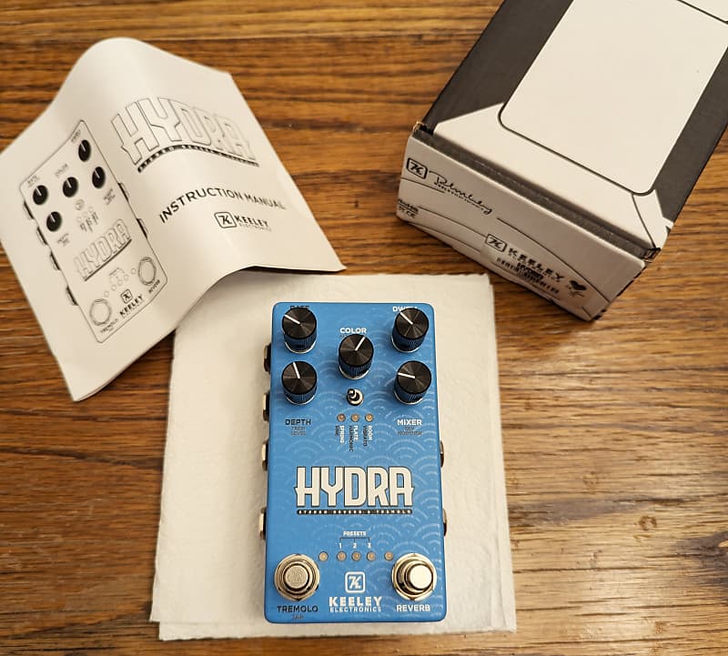 Keeley Hydra Stereo Reverb & Tremolo