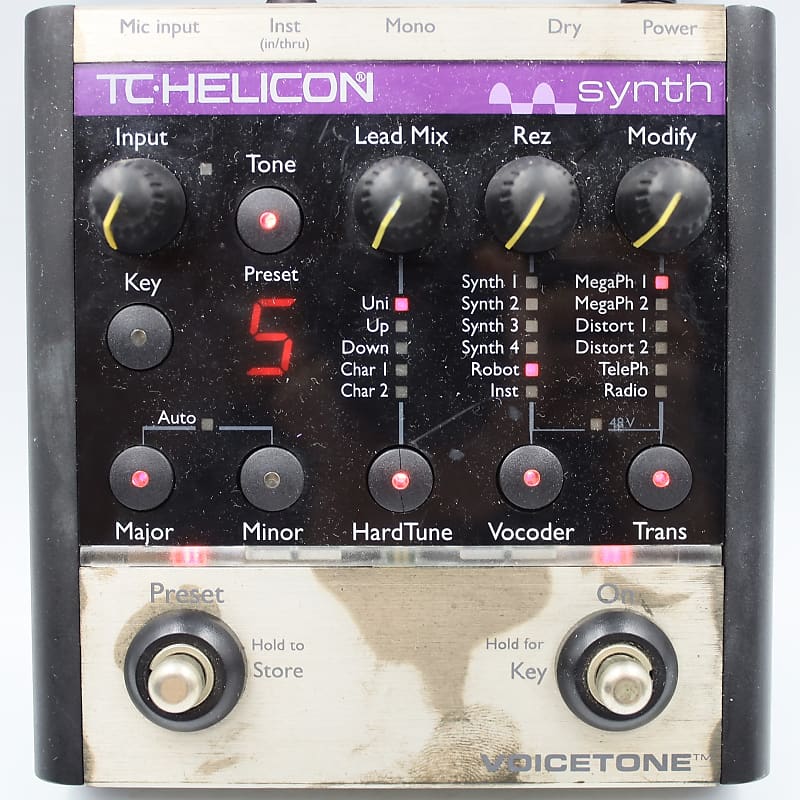 tc helicon VoiceTone Synth エフェクター【廃盤】レア - 楽器・機材