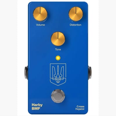 Harby Pedals BMF | Green Russian Fuzz Clone Pedal. New with Full Warranty! for sale