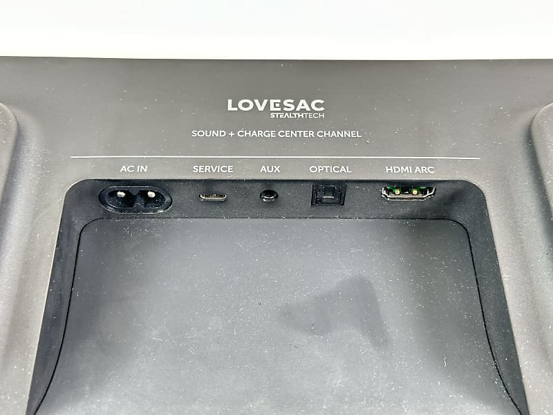 Lovesac Sactionals StealthTech Sound + Charge Center Reverb Italia