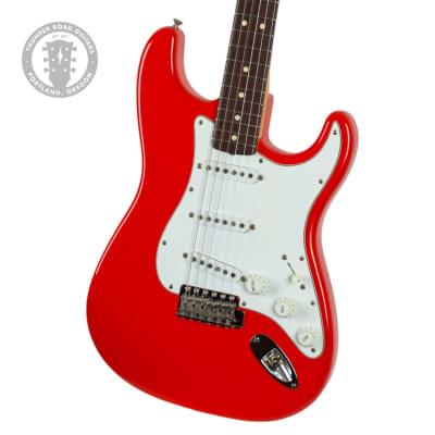 1992 Fender AVRI '62 Stratocaster Fiesta Red w/Added TBX Tone Control #V1059779 for sale