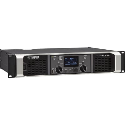 Yamaha PX10 1200W 2-channel Power Amplifier - Black/Silver image 2