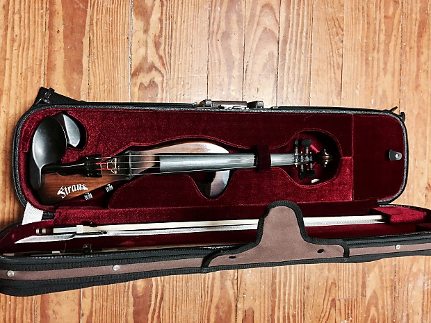 Straus electric violin top