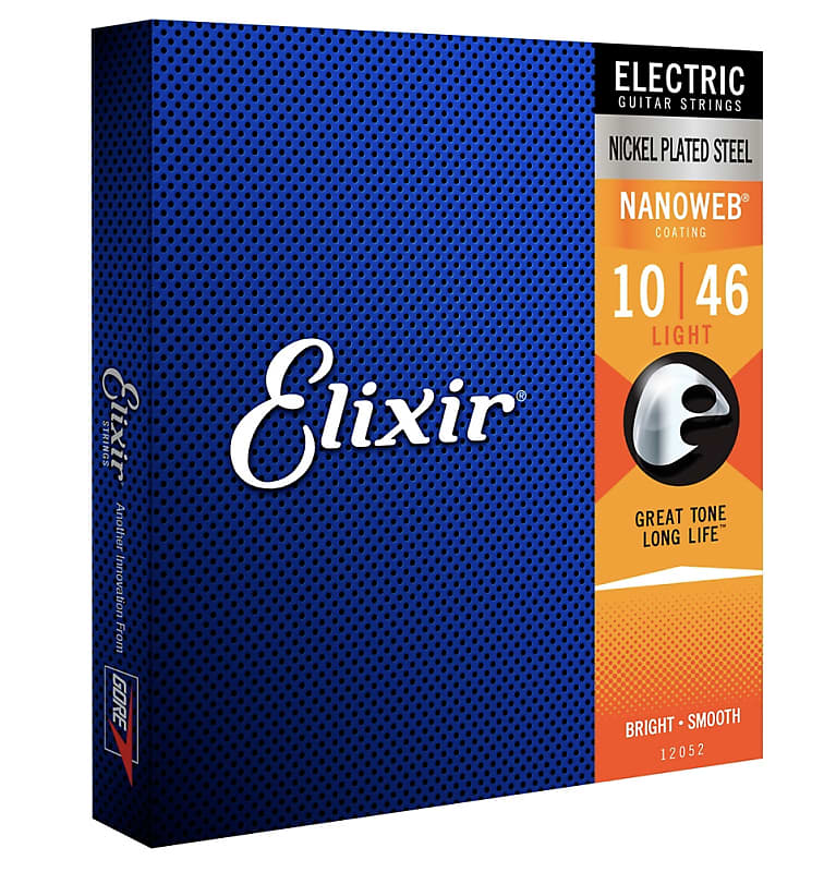 Elixir Strings Electric Guitar Strings w NANOWEB Coating 10-46 image 1