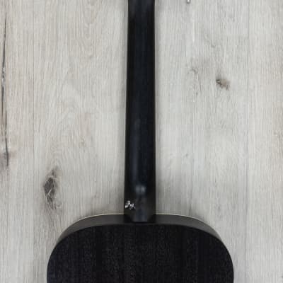 Martin 000-17E Acoustic Electric Guitar, Rosewood Fretboard, Black Smoke image 8
