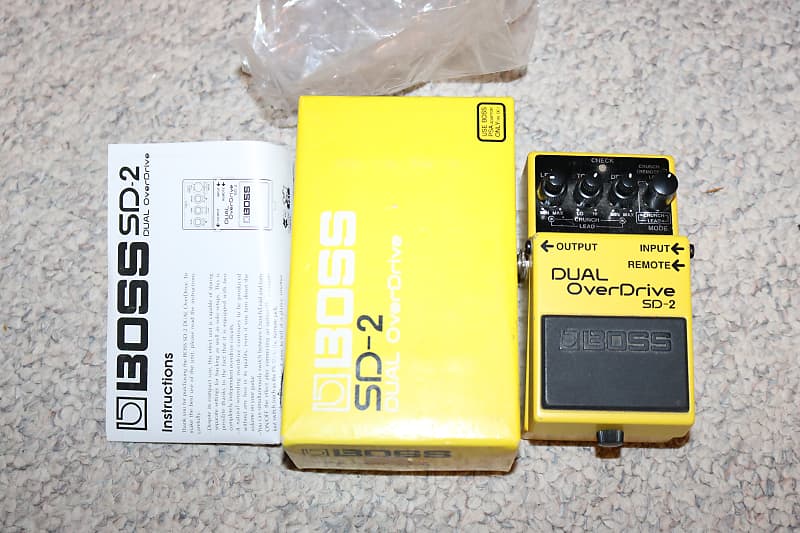 Boss SD-2 Dual Overdrive