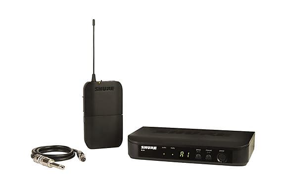 Shure BLX14 Guitar Wireless System Band H10 image 1