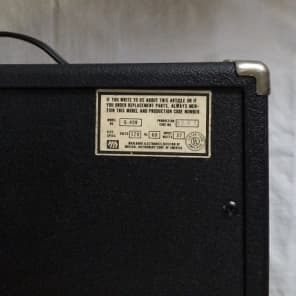 Marlboro G40-R  guitar amplifier 70's black 12" speaker image 3
