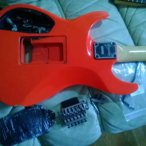 1988 Ibanez 540P FA (Five Alarm Red) PROJECT GUITAR (Body and Neck) JS Satriani image 21