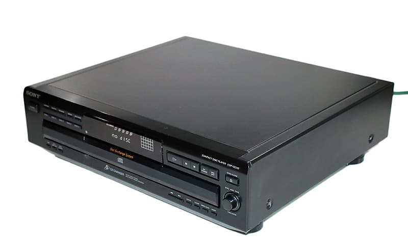 ✅MINT FULLY RESTORED VINTAGE SONY CDP-CE315 FIVE DISC CHANGER CD PLAYER✅  			