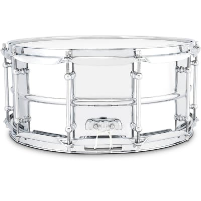 Ludwig Supralite Steel Snare Drum 14 x 6.5 in. image 2