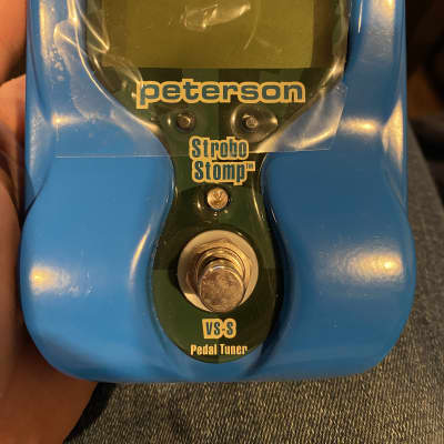 Peterson VS-S StroboStomp Pedal Tuner 2000s - Blue image 2