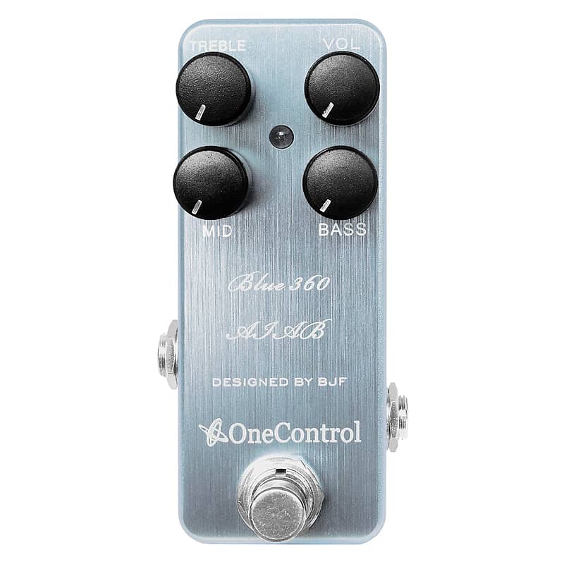 One Control Blue 360 Bass Pre-Amp Amp-In-A-Box Bass Guitar Effects