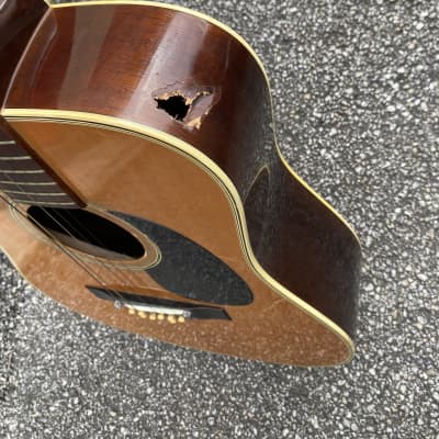 Fender F-55-12 1972 - 1978 - Natural string Acoustic Guitar image 5