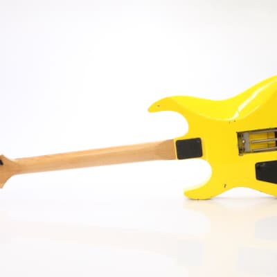 1980s BC Rich Gunslinger Prototype Yellow Guitar Vivian Campbell? #47221 image 9