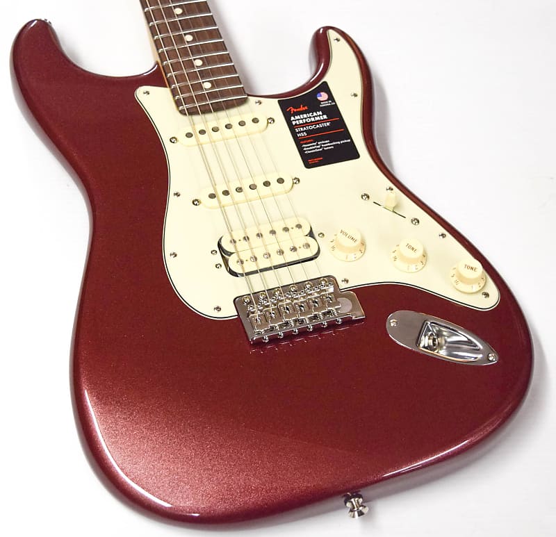 Fender American Performer Stratocaster HSS Aubergine