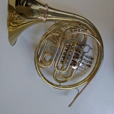 Alexander 1103MAL Double French Horn, Detachable Bell, Yellow