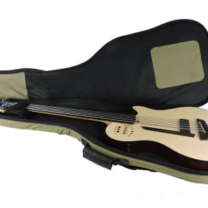 Godin A5 Ultra 5 String Semi Acoustic Bass - Ebony Fretless Fingerboard With Synth Access & Bag! image 11