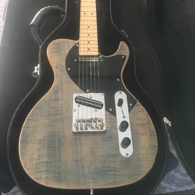 Bluescaster Double Bender B/G Guitar 2019 Blue Stain/Shou-sugi-ban  finish:  McGill Custom Guitars image 12
